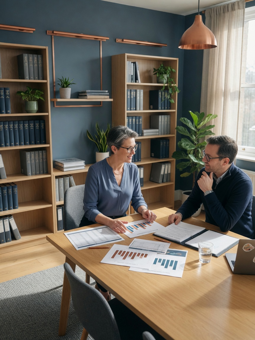 Professional accounting team